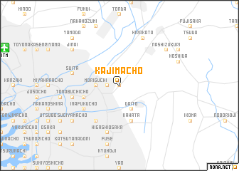 map of Kajimachō