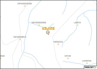 map of Kajine
