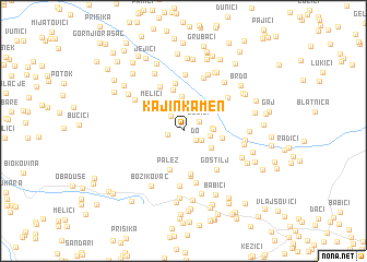 map of Kajin Kamen