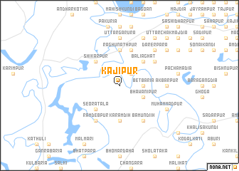 map of Kajipur