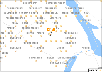 map of Kaji