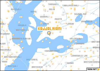 map of Kajjal Miāni