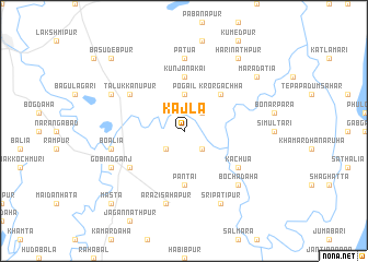 map of Kājla