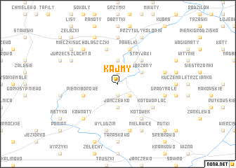 map of Kajmy