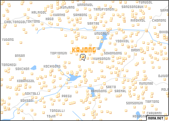 map of Kajŏng