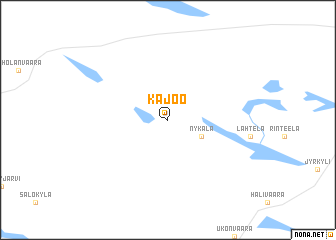map of Kajoo
