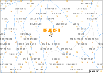 map of Kajoran