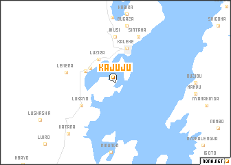 map of Kajuju