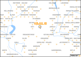 map of Kājulia