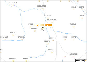 map of Kajulirwa