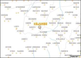 map of Kajumba