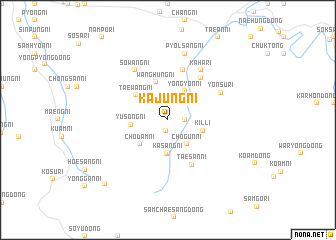 map of Kajung-ni