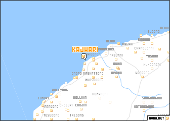 map of Kajwa-ri