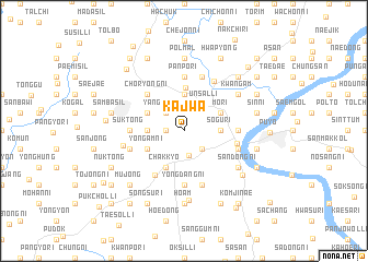 map of Kajwa