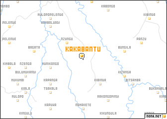 map of Kakabantu