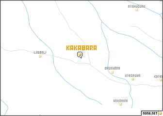 map of Kakabara