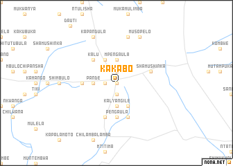 map of Kakabo