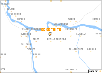 map of Kaka-Chica