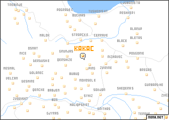 map of Kakaç