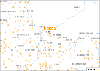 map of Kakad