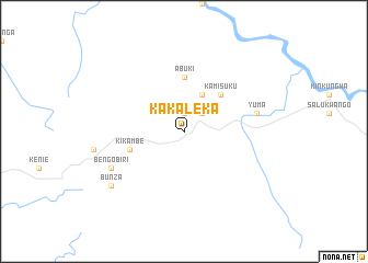 map of Kakaleka