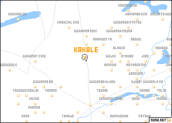 map of Kakalé