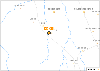 map of Kakal