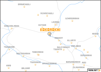 map of Kakamakhi