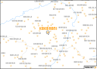 map of Kakamani