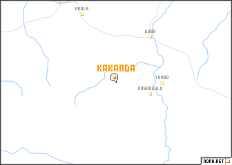 map of Kakanda