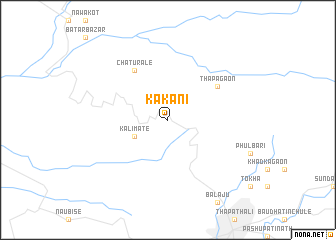 map of Kakani