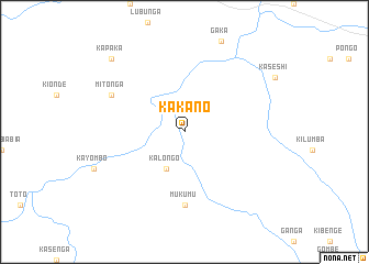 map of Kakano