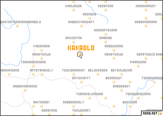 map of Kakaolo