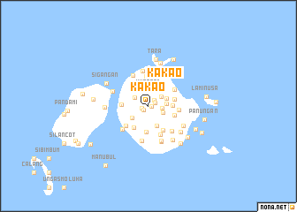 map of Kakao