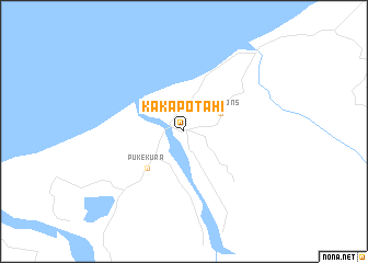 map of Kakapotahi