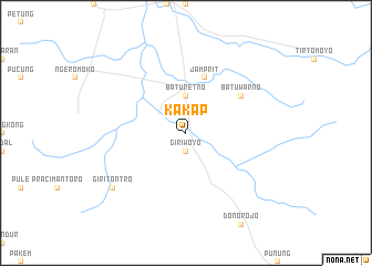 map of Kakap