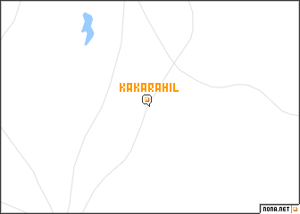 map of Kakarahil