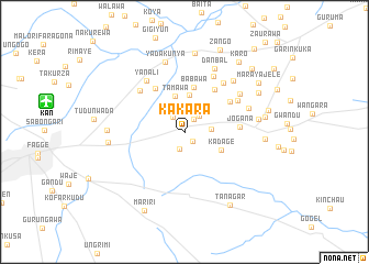 map of Kakara