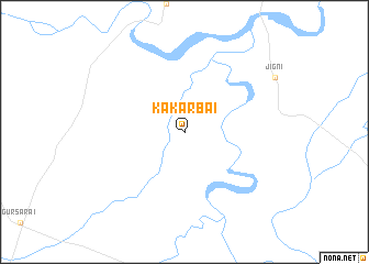 map of Kakarbai