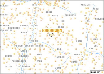 map of Kākardam