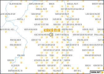 map of Kākaria