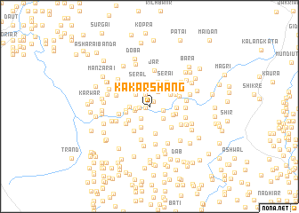 map of Kakarshang