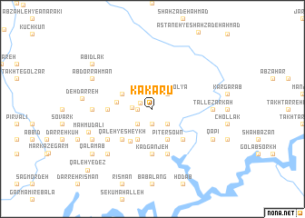 map of Kākārū