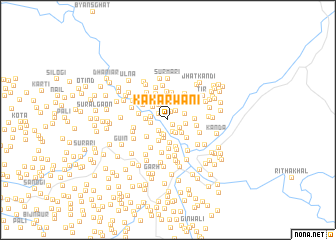 map of Kakarwāni