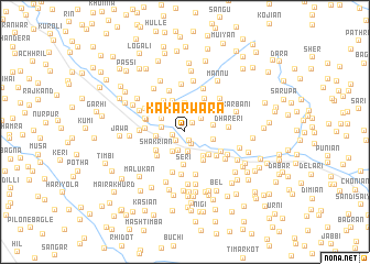 map of Kakarwāra