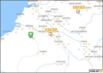 map of Kakar