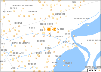 map of Kakar