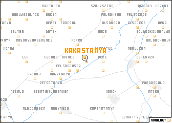 map of Kakastanya