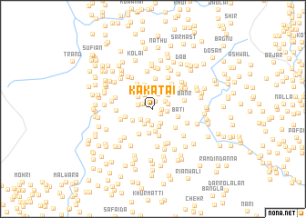 map of Kākatai