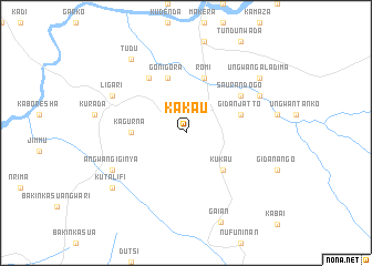 map of Kakau